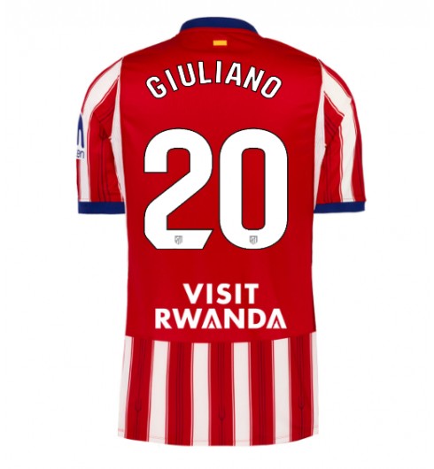 Atletico Madrid Giuliano Simeone #20 Domácí Dres 2026-27 Krátký Rukáv Atletico Madrid Giuliano Simeone #20 Domácí Dres 2026-27 Krátký Rukáv
